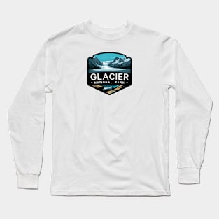 National Park Glacier Long Sleeve T-Shirt